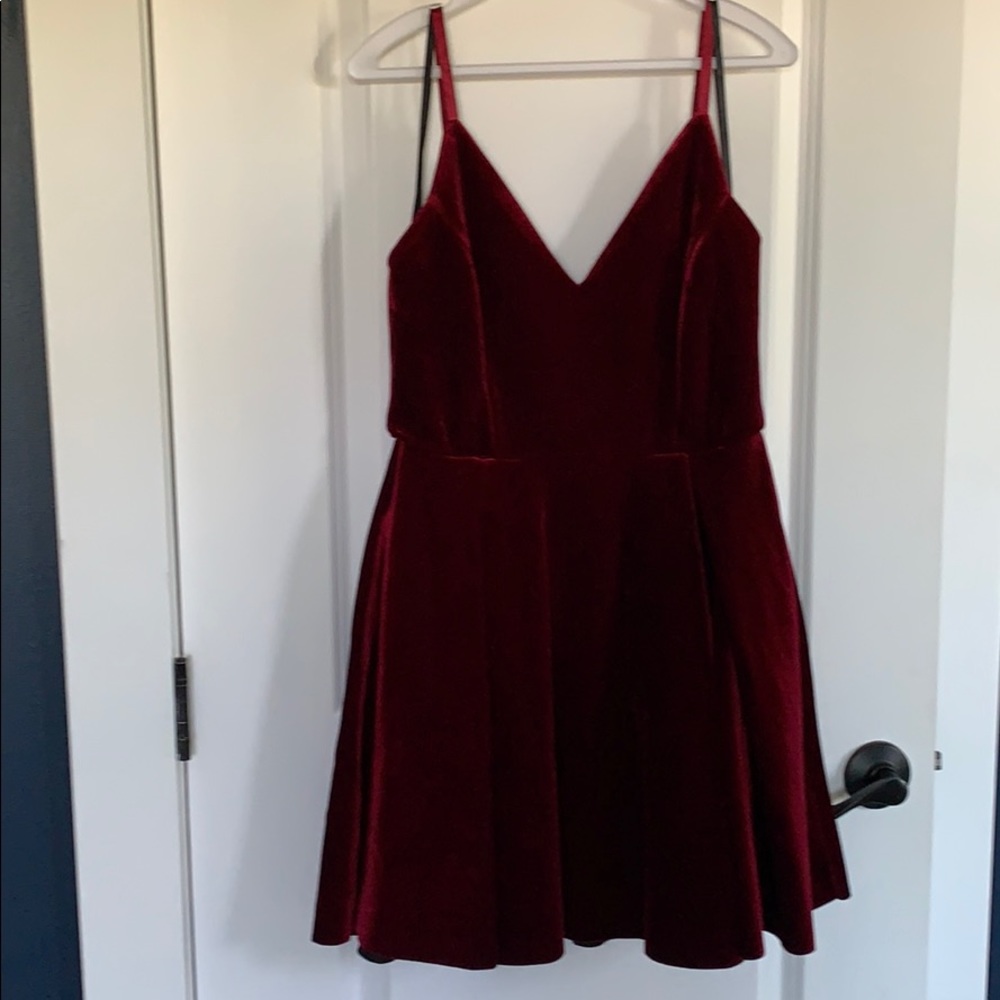 Windsor velvet dress. Size 8